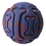 宠物互动玩具厂家-大号耐用橡胶球