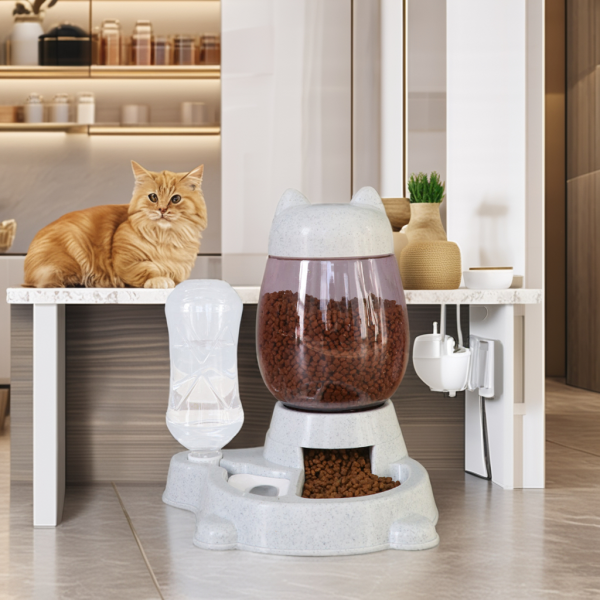 自动猫喂食器厂家-2.2升环保PP