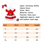 宠物圣诞连衣裙生产商-红色外套裙子节日