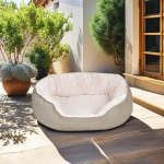 Orthopedic Pet Bed Factory - Donut Round Plush Comfortable