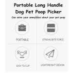 宠物拾便器厂家-塑料袋柄一体式