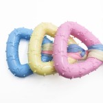 宠物啃咬玩具生产商-倒三角条纹布