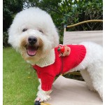 宠物圣诞毛衣生产商-冬季雪鹿针织