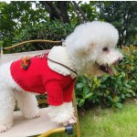 宠物圣诞毛衣生产商-冬季雪鹿针织