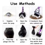 宠物拾便器厂家-塑料袋柄一体式