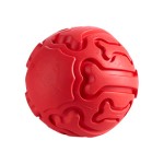 宠物互动玩具厂家-大号耐用橡胶球
