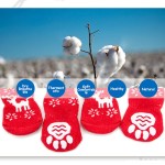 宠物针织袜厂家-防滑底保暖棉