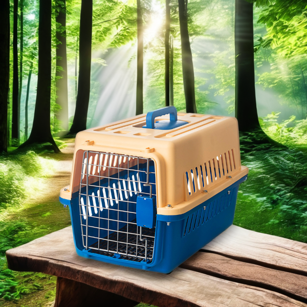 宠物旅行 carrier 厂家-塑料透气大空间