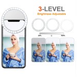 Mobile Ring Light Manufacturer - Hot Sales Mini Portable Clip-on Selfie Fill Light Round Ring