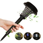 Solar Mosquito Killer Factory - UV LED Solar Mosquito Zapper for Garden Outdoor CE RoHS