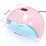 Portable Nail Lamp Supplier - 54W 18pcs Professional Fast Cure Nail Dryer for Acrylic Gel