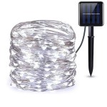 LED String Lights Manufacturer - 20m 200 LED Solar String Lights 8 Modes for Park Wedding