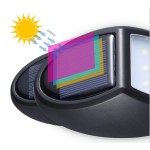 Solar Light Manufacturer - 10 LED Outdoor Sensor Wall Solar Light CE Certified Modern Design