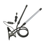 全光谱灯厂家-20W全光谱定时调光双头夹式LED植物灯