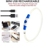 LED Dog Collar Supplier - Light up Dog Collar Rechargeable Safety Necklace for Night Walking