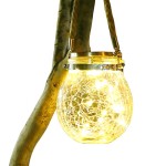 Cracked Lamp Supplier - Solar Cracked Glass Wishing Lamp Landscape Garden Waterproof Night Light