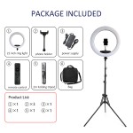 Ring Light Kit Manufacturer - 22 Inch Rechargeable Ring Light with 2m Tripod Video Vlogging Kit
