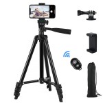 Camera Tripod Factory - Portable Professional Tripod with 3-Way Head Lightweight Aluminum