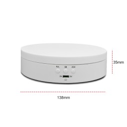 展示转盘厂家-3速电动旋转台360度珠宝展示架