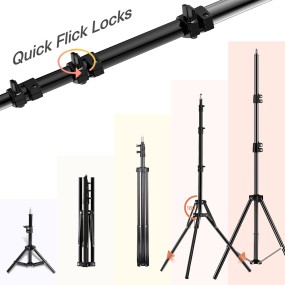 Phone Tripod Factory - Professional 50-210cm Desktop Tripod Stand for Phone Camera Photography