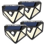 Solar Sensor Light Factory - 100 LED 3 Mode Motion Sensor Outdoor Wall Solar Light CE RoHS