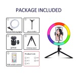 LED Ring Light Manufacturer - Best Seller Dimmable RGB Selfie Ring Light for Live Streaming