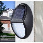 Solar Light Manufacturer - 10 LED Outdoor Sensor Wall Solar Light CE Certified Modern Design