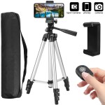 Phone Tripod Manufacturer - Lightweight Travel Desktop Tripod with Phone Holder Remote Control