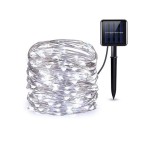 Solar String Lights Supplier - Outdoor 100 LED Fairy Lamps 8 Modes Copper Wire Lights Park