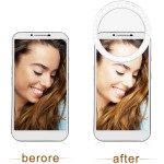 Mobile Ring Light Manufacturer - Hot Sales Mini Portable Clip-on Selfie Fill Light Round Ring