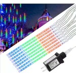 National Day Lights Factory - LED Meteor Shower Light for National Day Decorative Water Drop Light