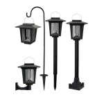 Mosquito Killer Lamp Supplier - Multi-function UV LED Solar Killer Lamp Super Bright Garden