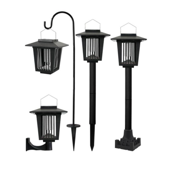 Mosquito Killer Lamp Supplier - Multi-function UV LED Solar Killer Lamp Super Bright Garden