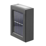 Decorative Wall Light Factory - Outdoor Solar Wall Lamp Waterproof Up Down Light Decorative