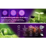 植物灯厂家-2835 SMD植物生长灯杯育苗蔬菜生长