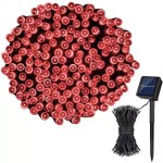 Holiday Lights Factory - 100 LED 12m Solar String Light 8 Modes for Wedding Holiday Decoration