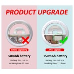 Mobile Ring Light Manufacturer - Hot Sales Mini Portable Clip-on Selfie Fill Light Round Ring