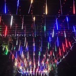 LED Tube Light Manufacturer - 50cm Meteor Shower Light with 8 Tubes Water Drop Highlight Strings