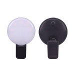Mini Ring Light Factory - Rechargeable Selfie Ring Light with Spring Clip for Phone Photography