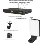 Clip Phone Light Supplier - Rechargeable 120 LED Selfie Light for Phone Pad Laptop Conference