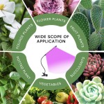 LED植物灯厂家-10W LED植物生长灯带定时器USB接口室内植物