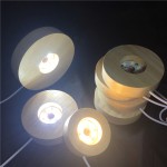 3D夜灯厂家-木制圆形底座3D LED夜灯亚克力玻璃艺术