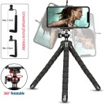 Flexible Tripod Supplier - Sponge Octopus Phone Holder Flexible Tripod for Mobile Phone Camera
