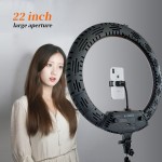 Ring Light Kit Manufacturer - 22 Inch Rechargeable Ring Light with 2m Tripod Video Vlogging Kit