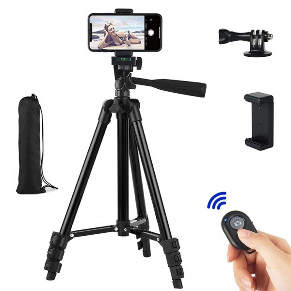 Travel Tripod Factory - Professional Portable Lightweight Tripod for Camera Phone with Remote