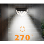 Motion Sensor Light Manufacturer - 166 LED High Bright 3 Mode Body Sensing Lamp CE EMC Certified