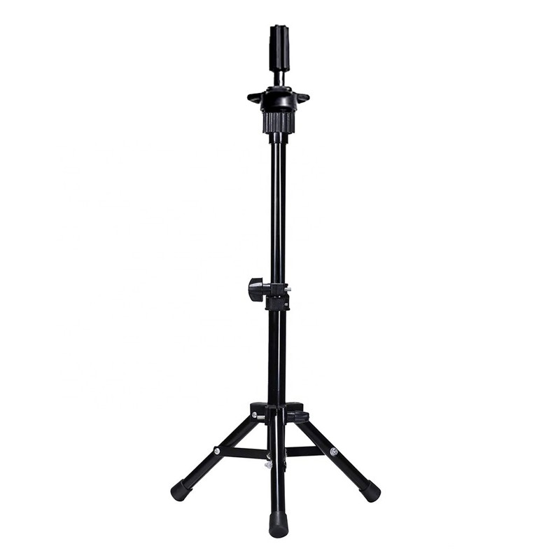 Wig Tripod Supplier - Adjustable Canvas Block Head Tripod for Wig Making Cosmetology Training
