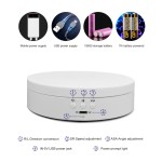 展示转盘厂家-3速电动旋转台360度珠宝展示架