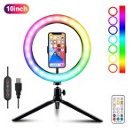 LED Ring Light Manufacturer - Best Seller Dimmable RGB Selfie Ring Light for Live Streaming