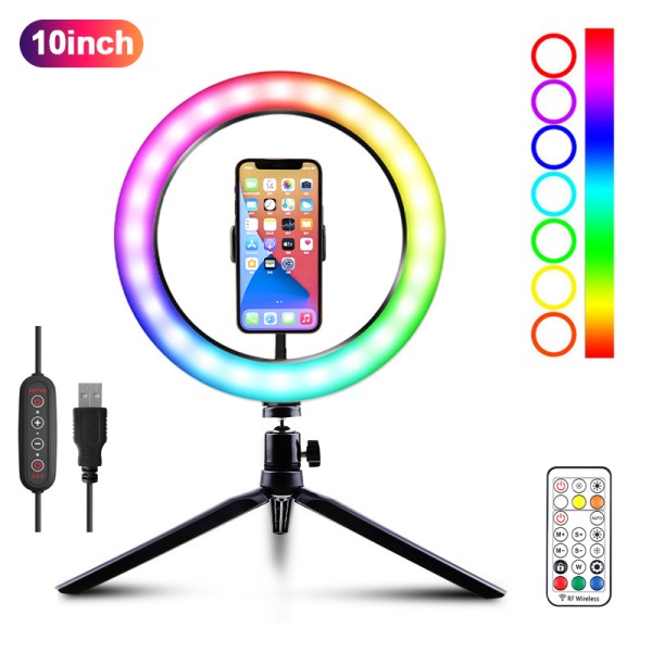 LED Ring Light Manufacturer - Best Seller Dimmable RGB Selfie Ring Light for Live Streaming